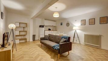 Televisie en een kantoor