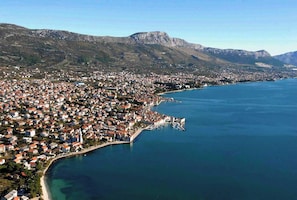 Aerial view - Apartment Sole - your modern haven in Kastel Stari (Kaštel Stari)