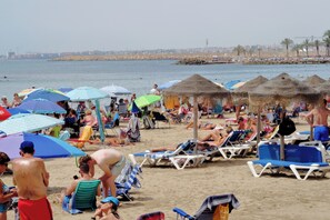 Beach nearby, beach towels