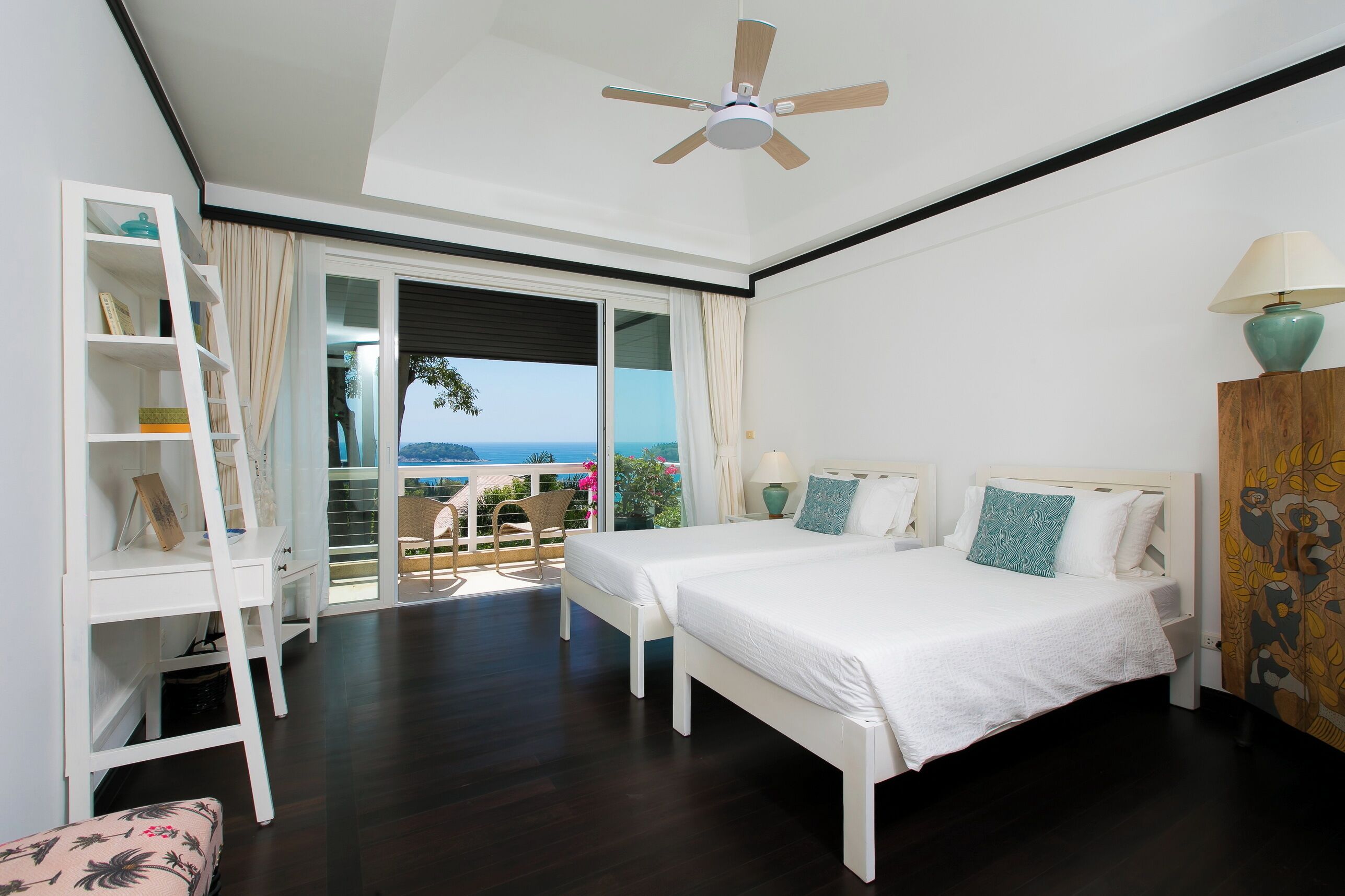 Villa, 2 Bedrooms, Sea View | 2 bedrooms, WiFi (free), bed sheets