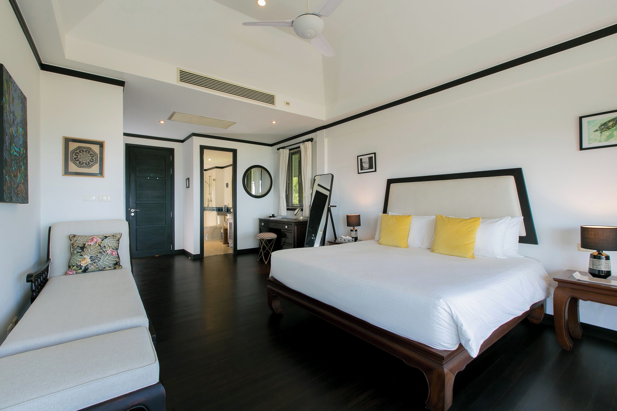 Vila, 2 kamar tidur, pemandangan laut | 2 kamar tidur, Wi-Fi gratis, dan seprai linen