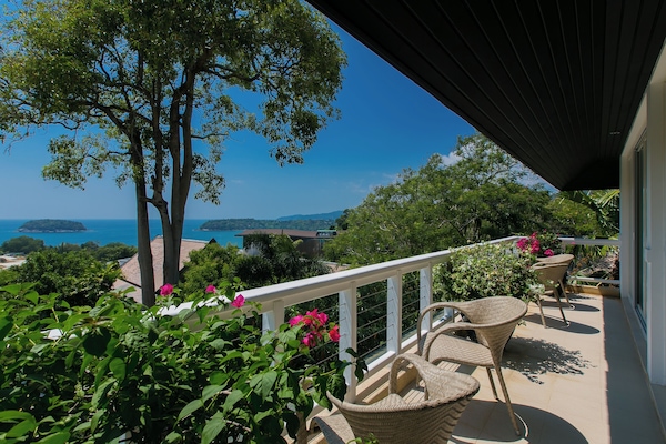 Villa, 2 Bedrooms, Sea View | Balcony view
