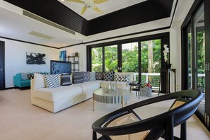 Villa, 2 Bedrooms, Sea View | Living area - Katamanda Villa Jade A6 Seaview Kata Beach (Karon)