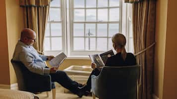 Desk, blackout curtains, iron/ironing board, free WiFi