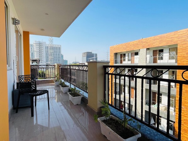 Appartement, vue sur la ville | Vue sur la ville depuis l’hébergement 