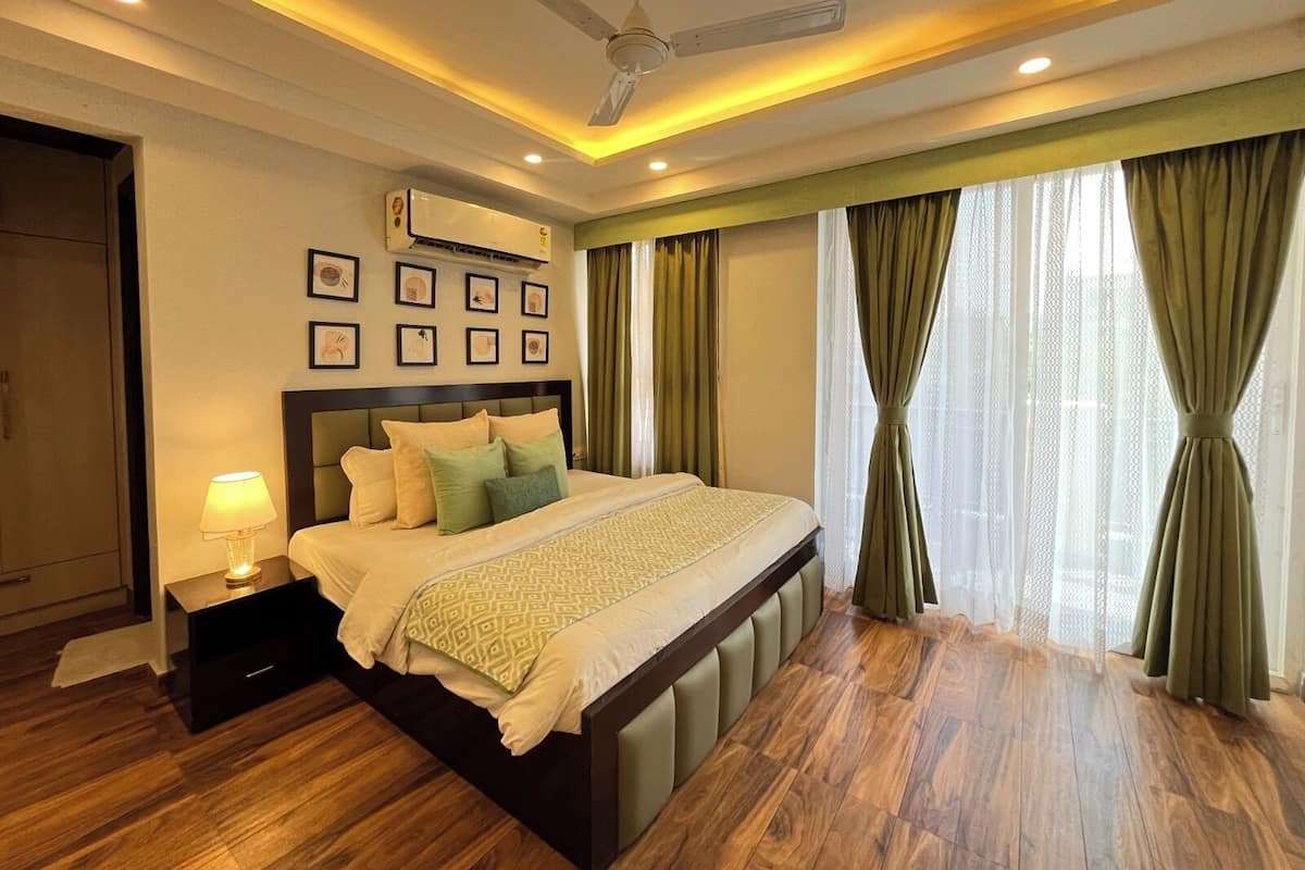 Phòng Suite dành cho gia đình | 2 phòng ngủ, bộ trải giường bằng vải cotton Ai Cập