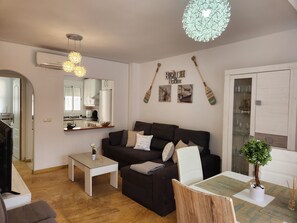 TV connectée, cheminée