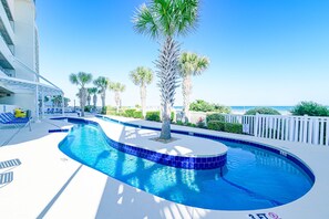 Indoor pool - Utopia Oceanfront Luxury at Bluewater Keyes (North Myrtle Beach)