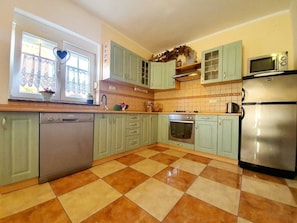 Private kitchen - Apartment Angir - XXL (Brodarica)