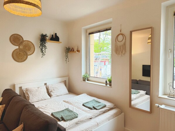 1 chambre, Wi-Fi, draps fournis