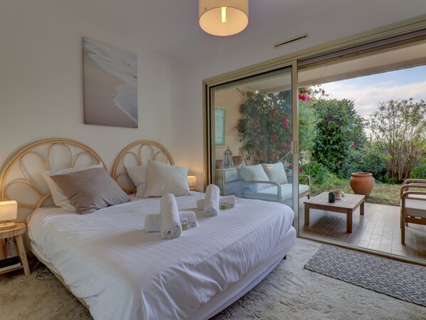 1 soverom, strykejern/-brett, wi-fi og sengetøy