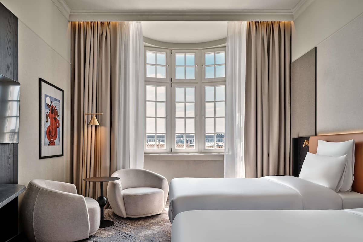 Ropa de cama hipoalergénica y minibar