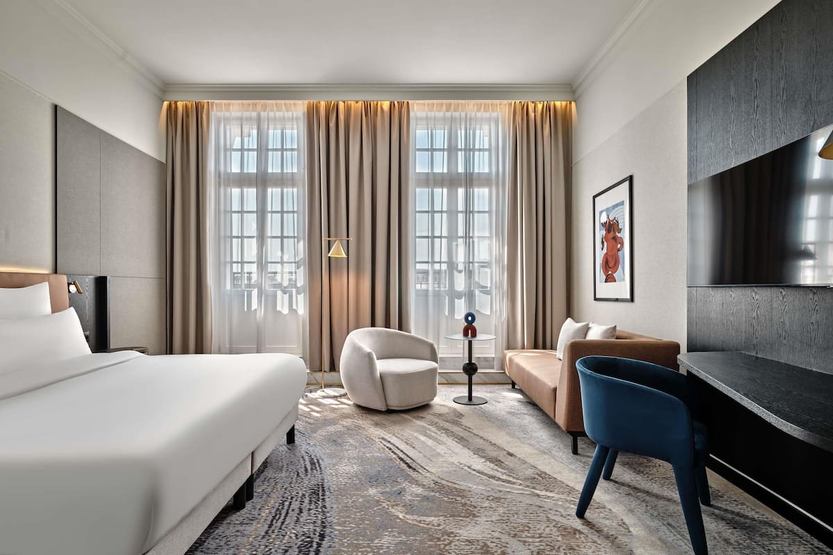 Ropa de cama hipoalergénica y minibar