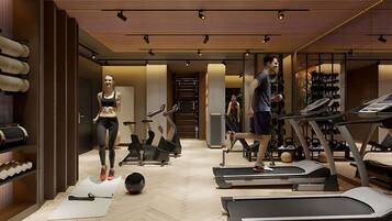 Fitnessbereich