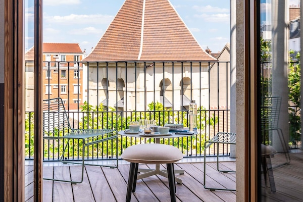 Room, 1 Double Bed, Terrace (TRIBE Extra) | Premium bedding, pillowtop beds, individually furnished, blackout drapes