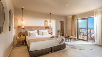 Suite, Sea View | In-room safe, soundproofing, free WiFi, bed sheets