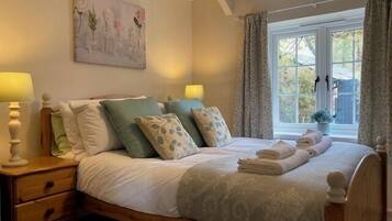 Cottage | 3 kamar tidur, setrika/meja setrika, Wi-Fi gratis, dan seprai linen