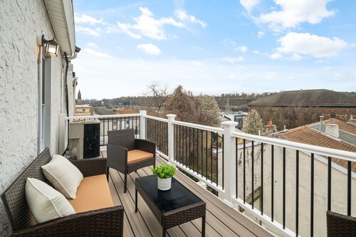 2BR w/ Balcony, Views & Parking | Manayunk