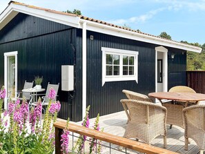 Outdoor dining - 4 Person Holiday Home in Rodby (Rodby)