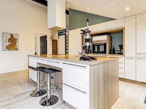 Private kitchen - 6 Person Holiday Home in Hals (Hals)