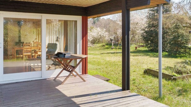 Outdoor dining - 6 Person Holiday Home in Kalundborg (Kalundborg)