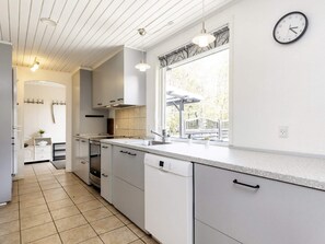 Private kitchen - 6 Person Holiday Home in Hadsund (Hadsund)