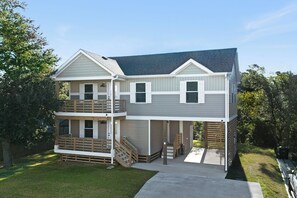 Exterior - Mason's Beach House Getaway: New Build | Dogs OK (Kill Devil Hills)