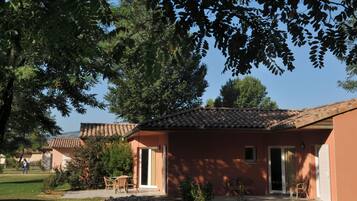 Voorkant van accommodatie