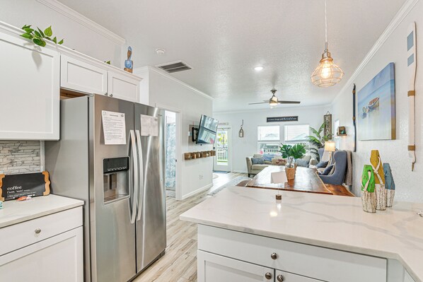 House (3 Bedrooms) | Interior - Serene Surfside Beach Retreat w/ Ocean Views! (Freeport)