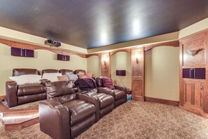 Interior - Seven Springs Resort Home: Theater Room & Grill (Champion)