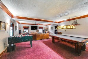 Interior - Seven Springs Resort Home: Theater Room & Grill (Champion)