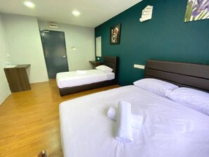 Wifi gratis y ropa de cama 