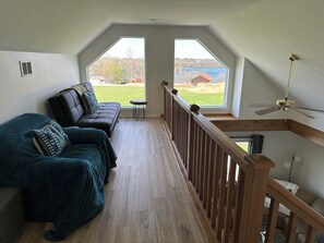 Living area - Cozy home with beautiful LAKE VIEW! (Apple River)