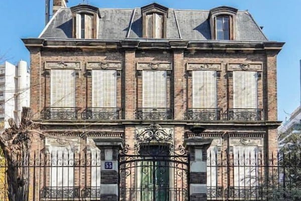 Fassade der Unterkunft