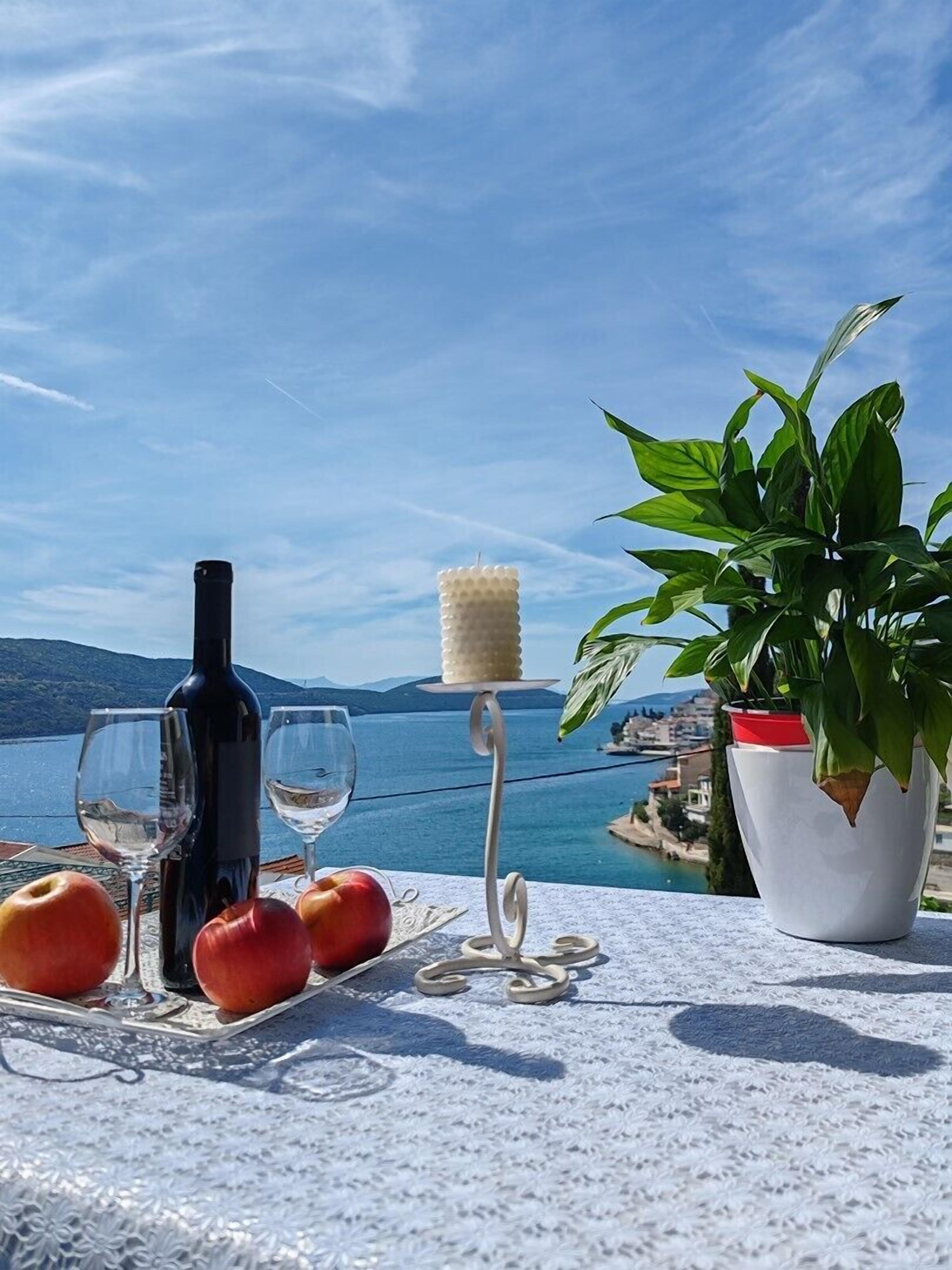 Vue depuis l’hébergement