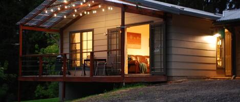 The Bower at Wildside Sanctuary | 1 bedroom, Egyptian cotton sheets, premium bedding, down comforters