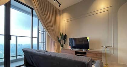 High floor 61@Trion KL 6pax - TRX - MRT 5 min 2R2B