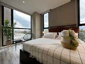 1 bedroom, iron/ironing board, bed sheets - Modern brand new apartment (Bogotá)
