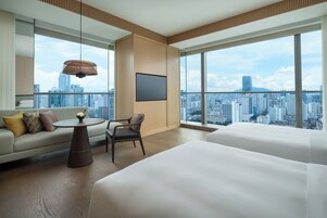 Minibar, in-room safe, blackout drapes, soundproofing