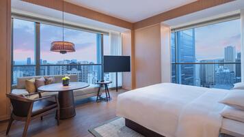 Minibar, in-room safe, blackout drapes, soundproofing