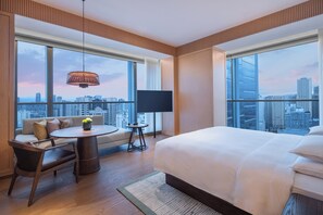 Minibar, Zimmersafe, Verdunkelungsvorhänge, schallisolierte Zimmer