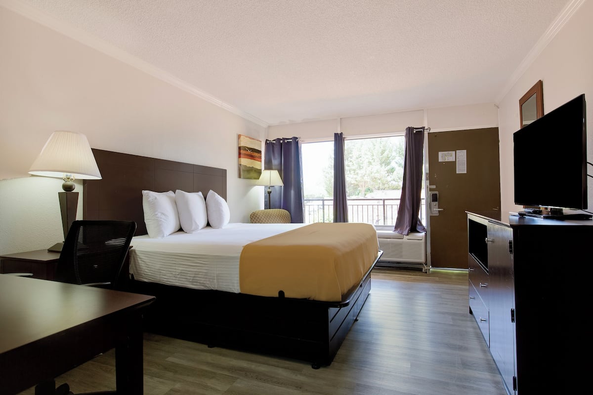Desk, iron/ironing board (on request), WiFi (free), bed sheets