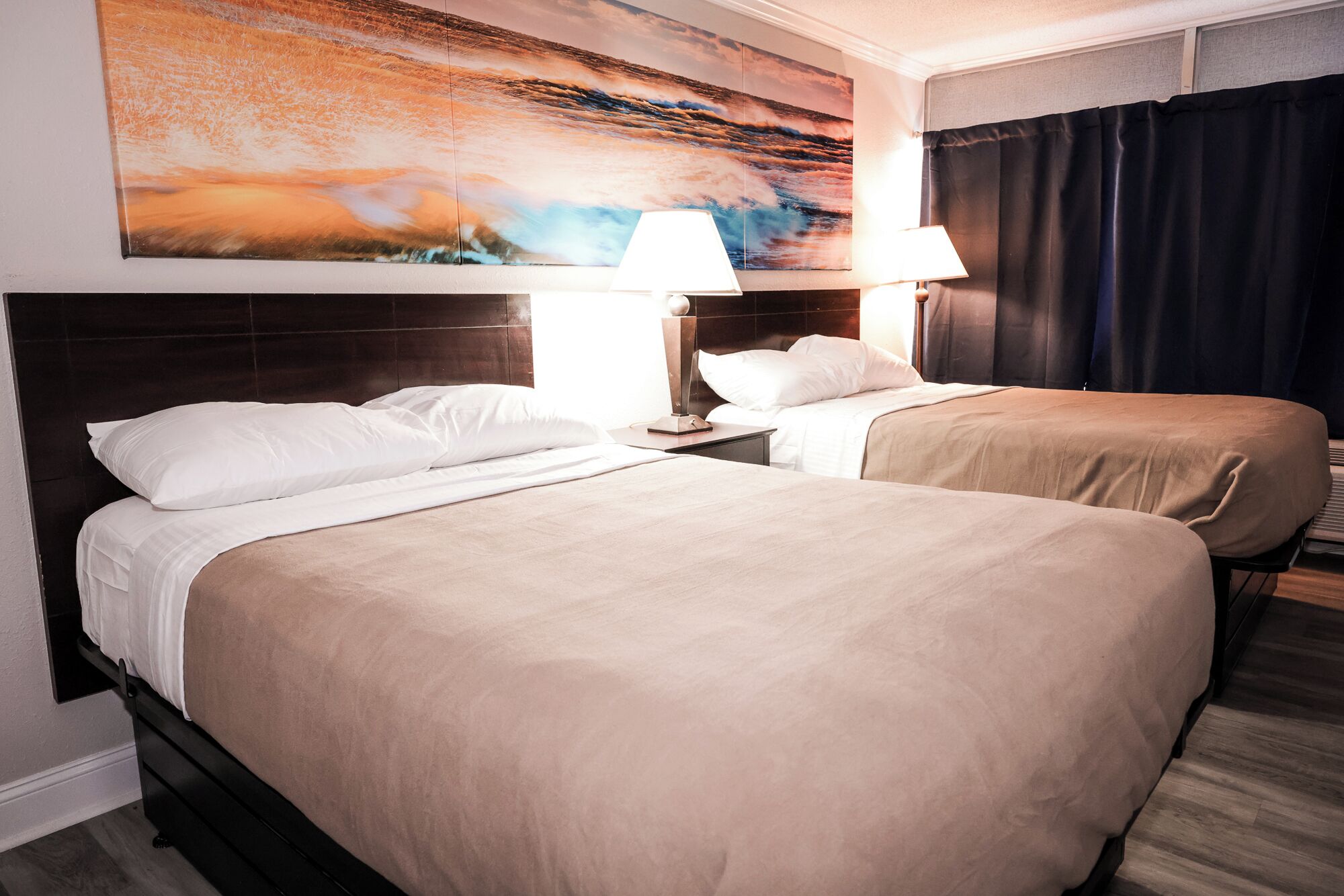 Desk, iron/ironing board, free WiFi, bed sheets