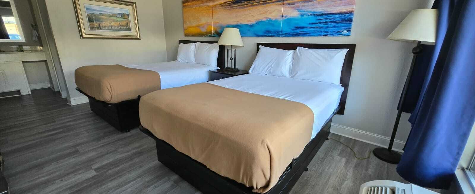 Desk, iron/ironing board, free WiFi, bed sheets