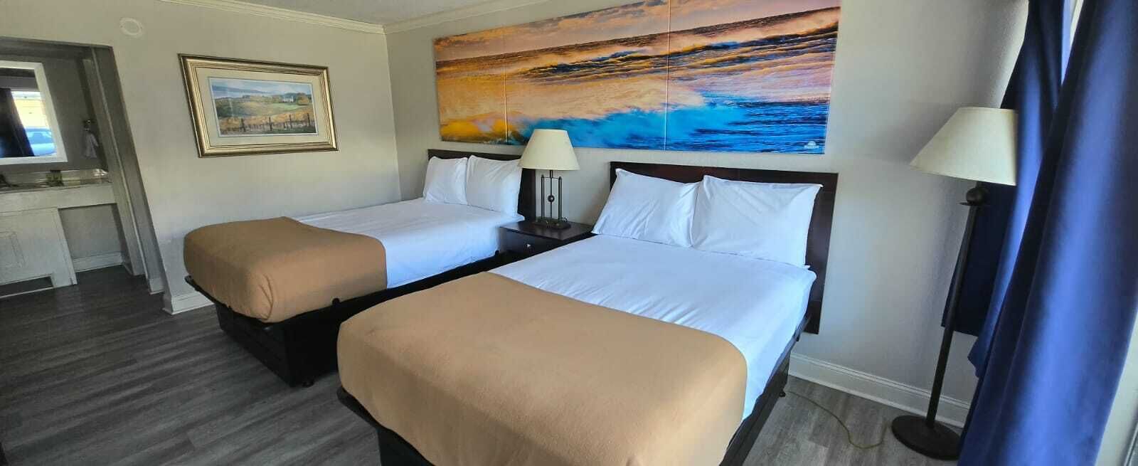 Desk, iron/ironing board, free WiFi, bed sheets