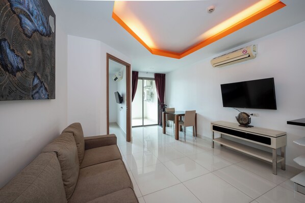 Apartemen Klasik | Wi-Fi gratis dan seprai linen