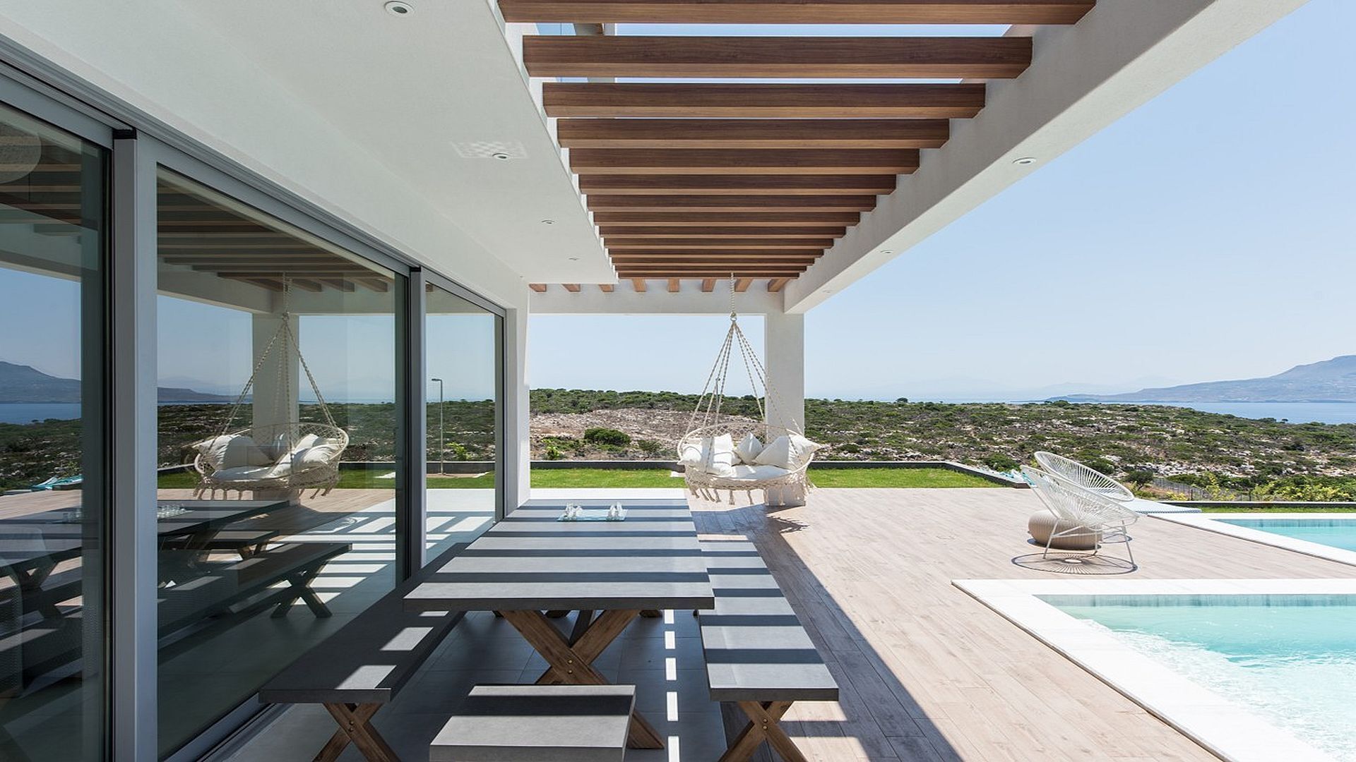 Luxury Villa, Courtyard View | Terrace/patio