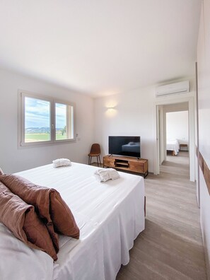 2 Schlafzimmer, schallisolierte Zimmer, WLAN, Bettwäsche