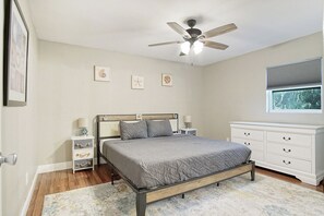 3 habitaciones, cuna de viaje, wifi gratis y ropa de cama 