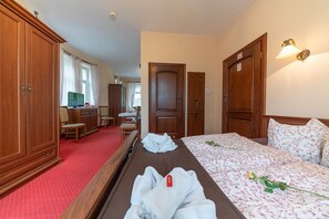 1 bedroom, bed sheets - Zimmer in der Mitte Szklarska Poreba (Szklarska Poręba)